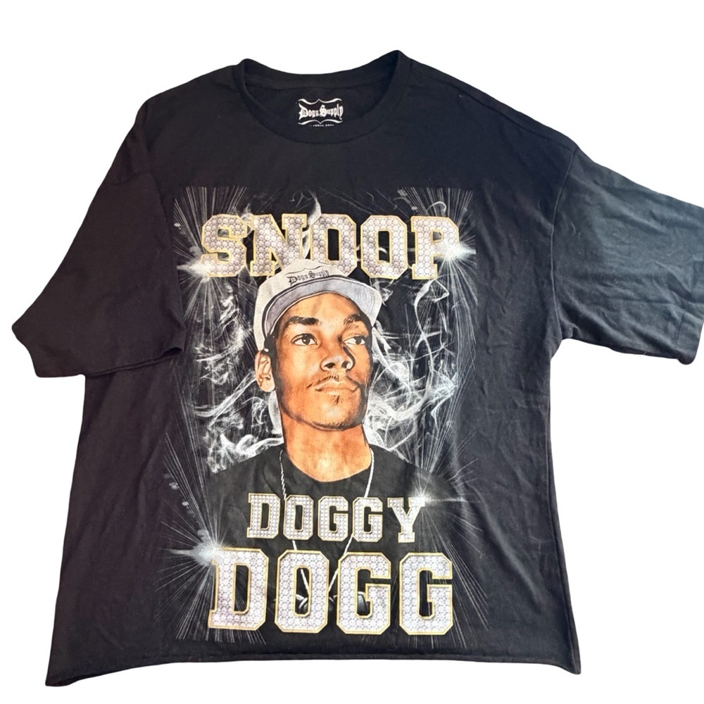 Snoop Dogg Raw Hem Tee 🖤🔥 (S / Unisex)